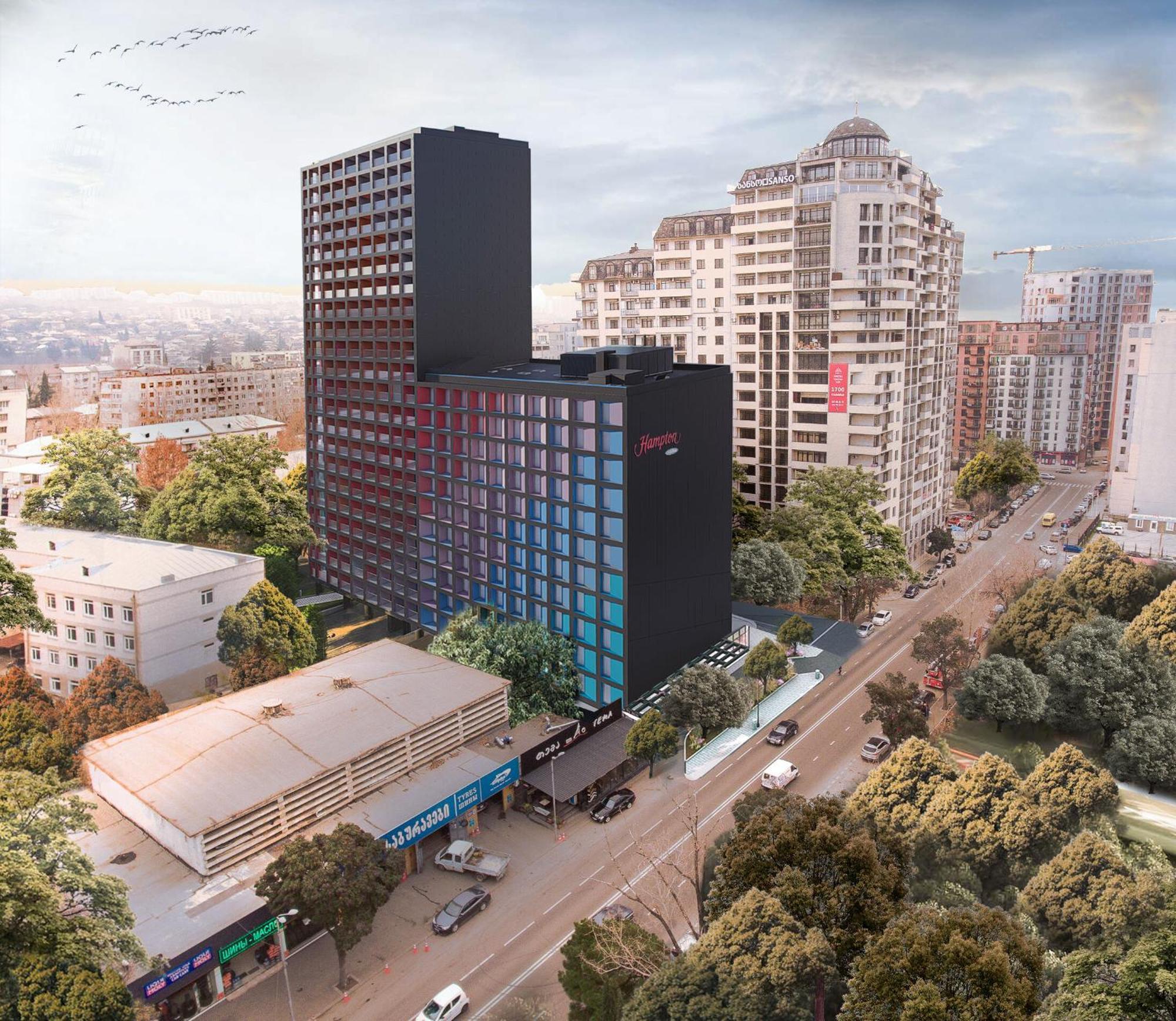 Tbilisi Hilton Apartment Eksteriør bilde